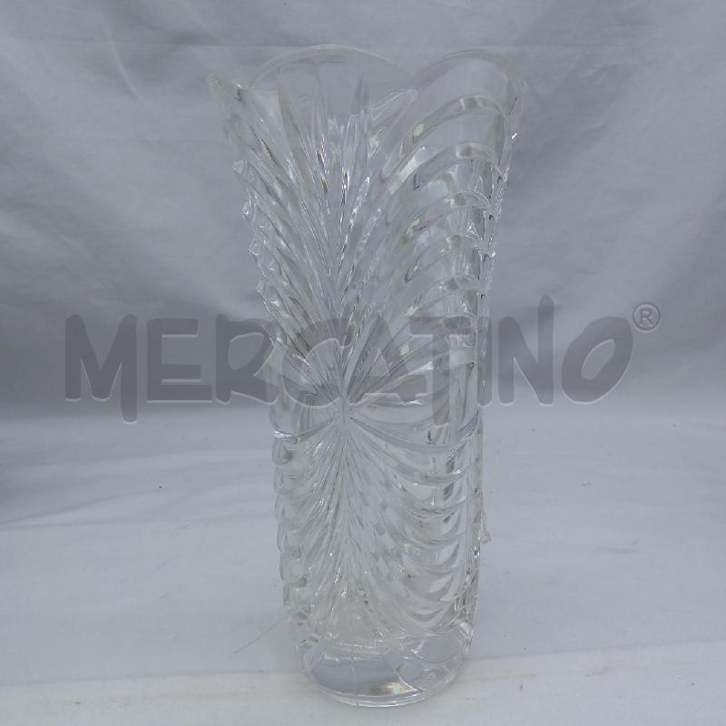VASO CRISTALLO SMERLATO ONDE | Mercatino dell'Usato San maurizio canavese 4
