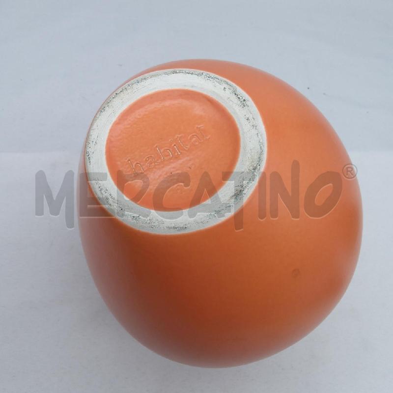 VASO PANCIUTO ARANCIONE HABITAT | Mercatino dell'Usato San maurizio canavese 4