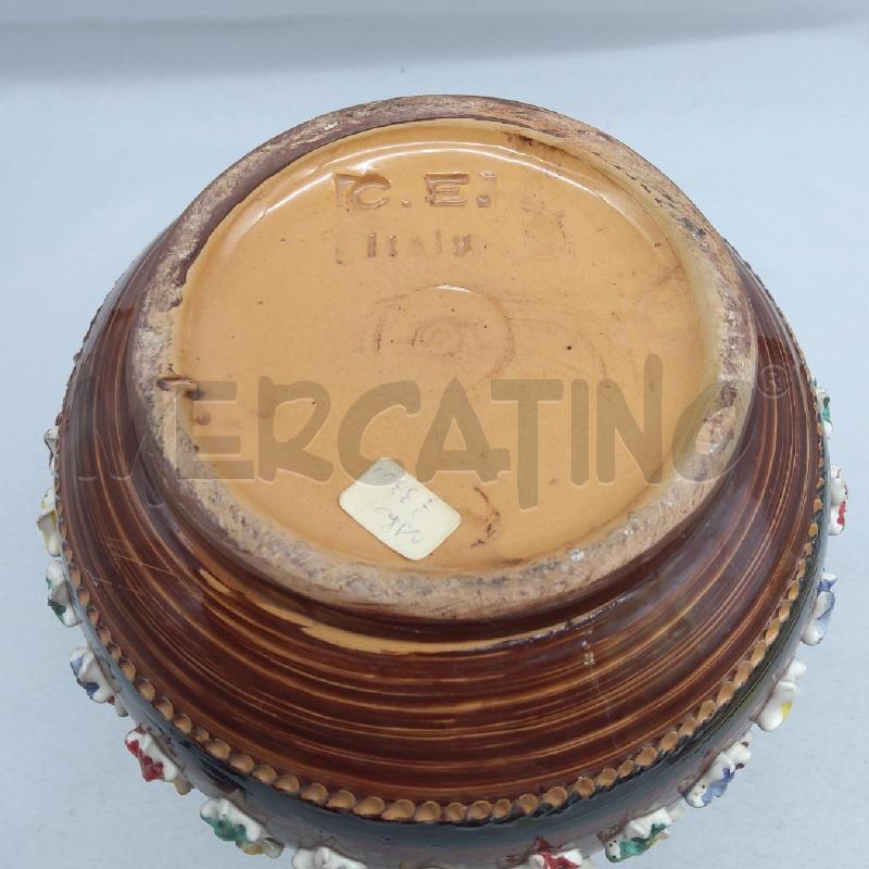 VASO VINTAGE MARR FIORI RILIEVO C.E ITALY  | Mercatino dell'Usato San maurizio canavese 4