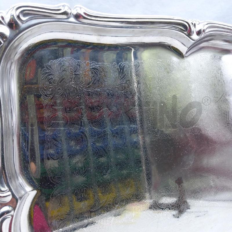 VASSOIO RETTANGOLARE ALESSI CESELLATO | Mercatino dell'Usato San maurizio canavese 2