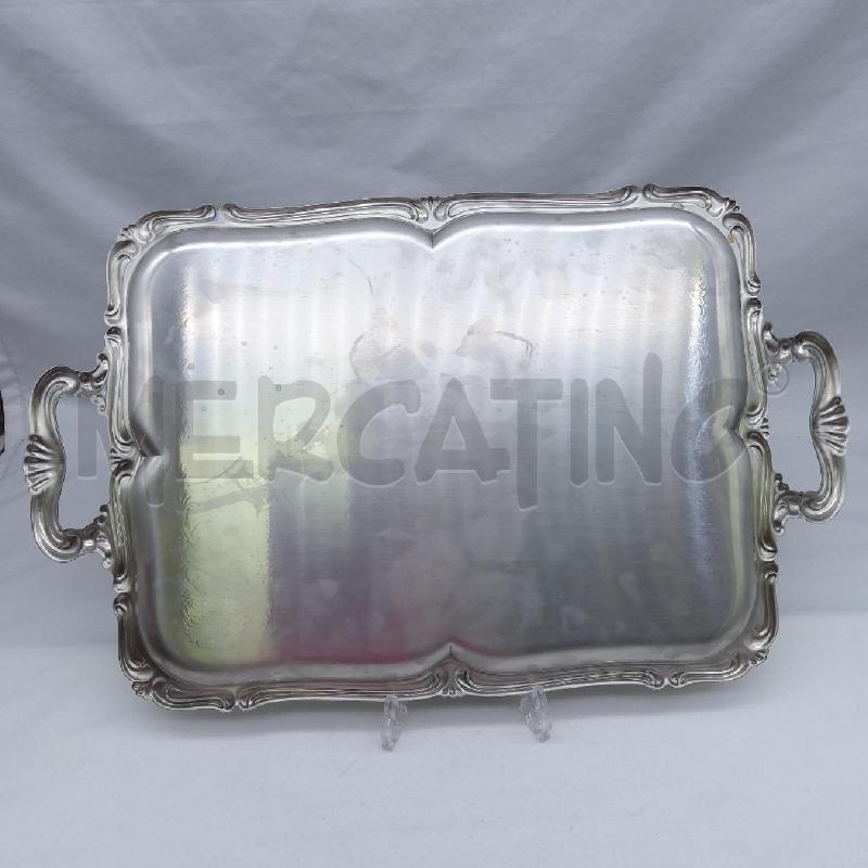 VASSOIO RETTANGOLARE ALESSI CESELLATO | Mercatino dell'Usato San maurizio canavese 3