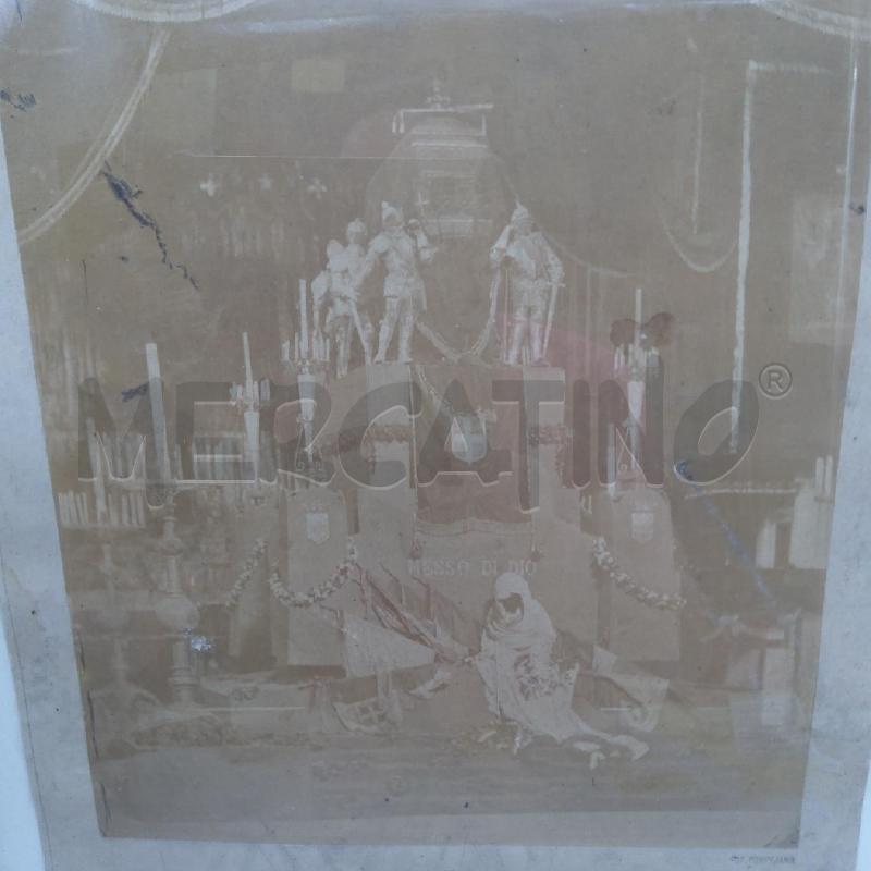 VECCHIA FOTO FUNERALE VITTORIO EMANUELE II | Mercatino dell'Usato San maurizio canavese 3