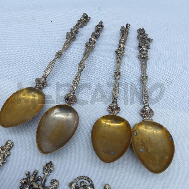 VECCHI CUCCHIAINI STEMMI PZ. 10  | Mercatino dell'Usato San maurizio canavese 2