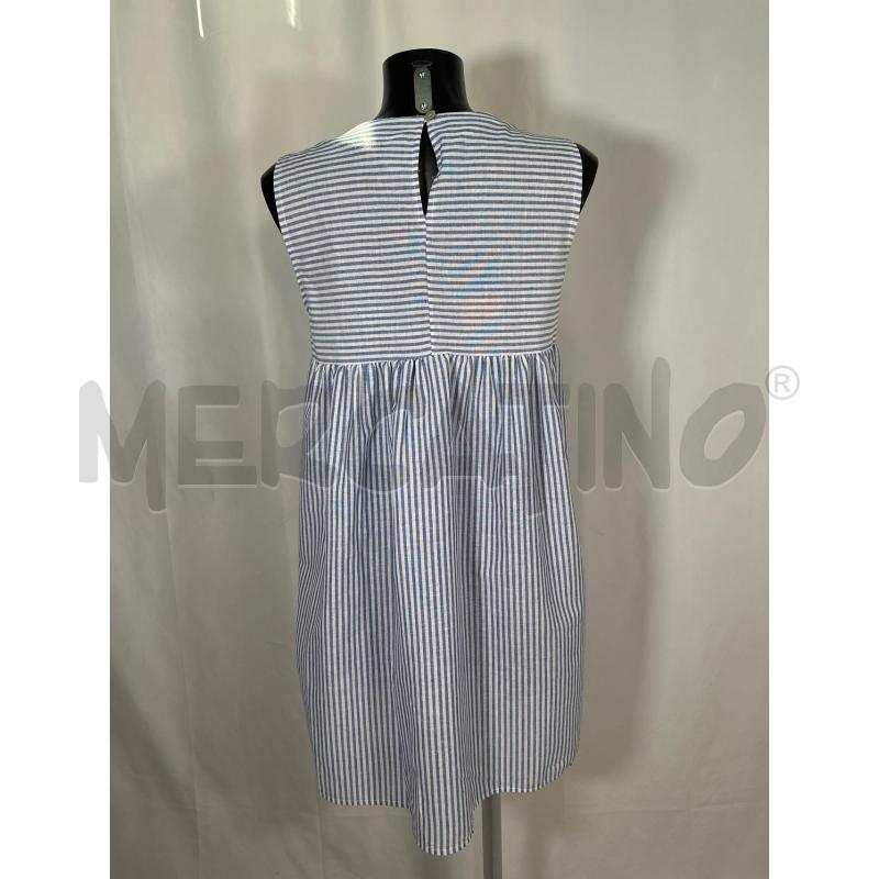 VESTITO DONNA KIKISIX RIGHE BNC AZZ SM  | Mercatino dell'Usato San maurizio canavese 3
