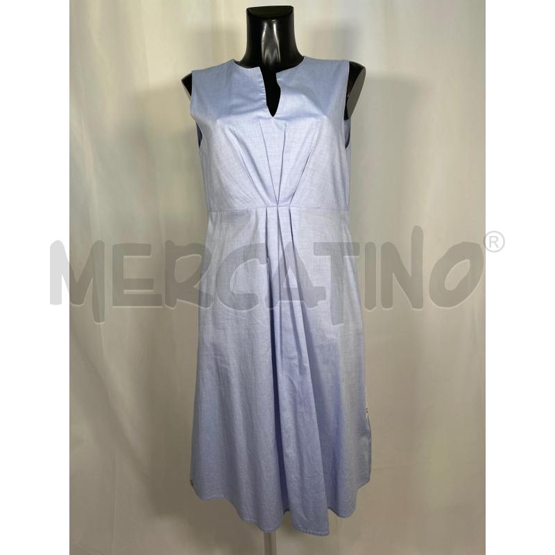 VESTITO DONNA MANILA GRACE AZZURRO SMANICATO  | Mercatino dell'Usato San maurizio canavese 1
