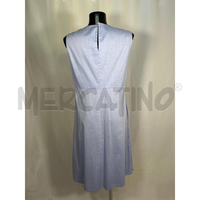 VESTITO DONNA MANILA GRACE AZZURRO SMANICATO  | Mercatino dell'Usato San maurizio canavese 3
