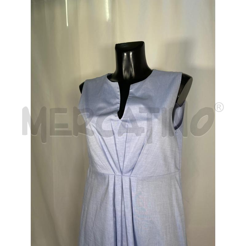 VESTITO DONNA MANILA GRACE AZZURRO SMANICATO  | Mercatino dell'Usato San maurizio canavese 4
