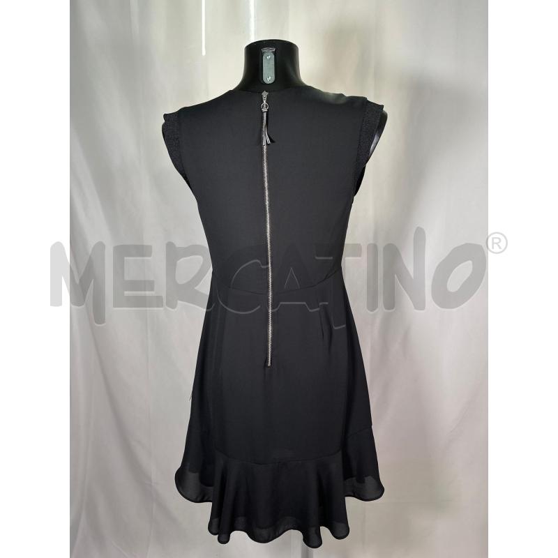 VESTITO DONNA PEPE JEANS NERO VOILE ROUCHE SOTO | Mercatino dell'Usato San maurizio canavese 3