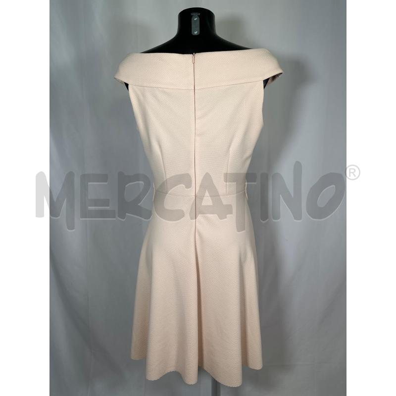 VESTITO DONNA RINASCIMENTO ROSA MICROFANTASIA RILIEVO  | Mercatino dell'Usato San maurizio canavese 3