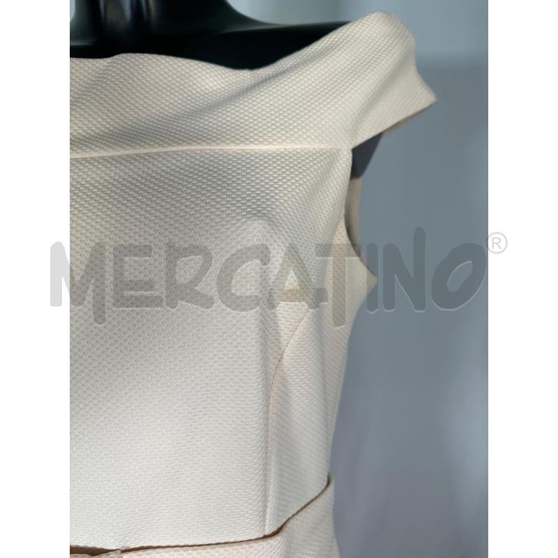 VESTITO DONNA RINASCIMENTO ROSA MICROFANTASIA RILIEVO  | Mercatino dell'Usato San maurizio canavese 5