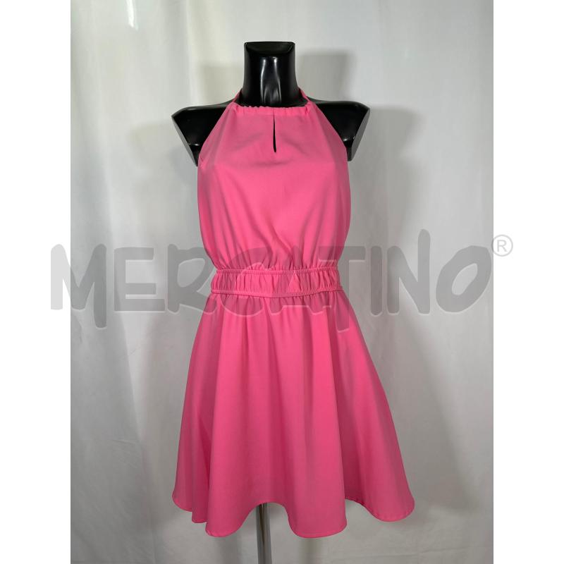VESTITO DONNA SOUVENIR ROSA FLUO  | Mercatino dell'Usato San maurizio canavese 1