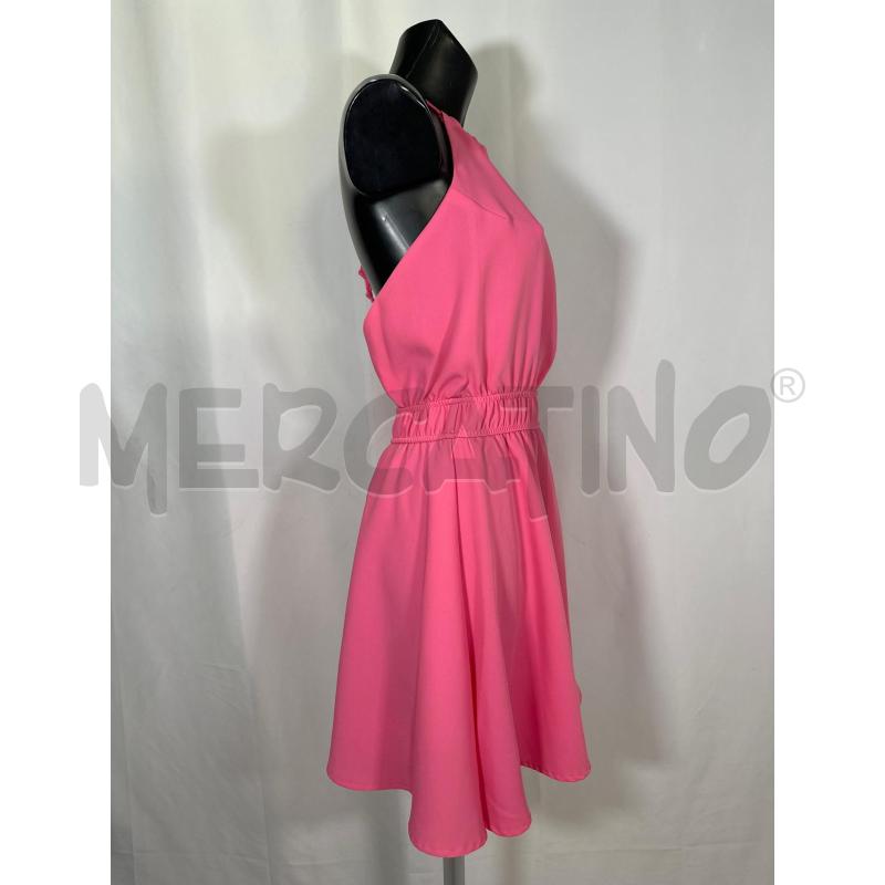 VESTITO DONNA SOUVENIR ROSA FLUO  | Mercatino dell'Usato San maurizio canavese 2