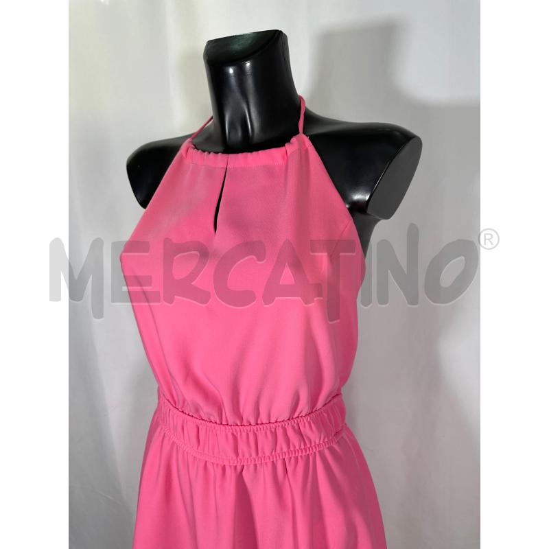 VESTITO DONNA SOUVENIR ROSA FLUO  | Mercatino dell'Usato San maurizio canavese 4