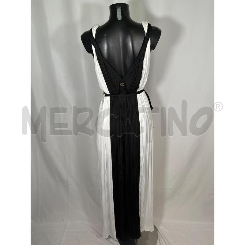 VESTITO DONNA TWINSET BNC NERO PLISSE | Mercatino dell'Usato San maurizio canavese 3