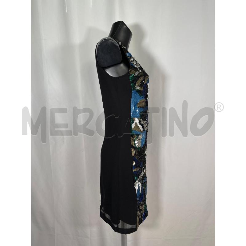 VESTITO DONNA TWINSET JEANS SM NERO PAILETTES  | Mercatino dell'Usato San maurizio canavese 2