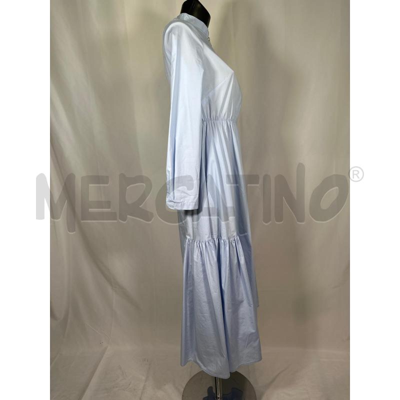 VESTITO D DIXIE AZZURRO LUNGO ZIP PETTO | Mercatino dell'Usato San maurizio canavese 2