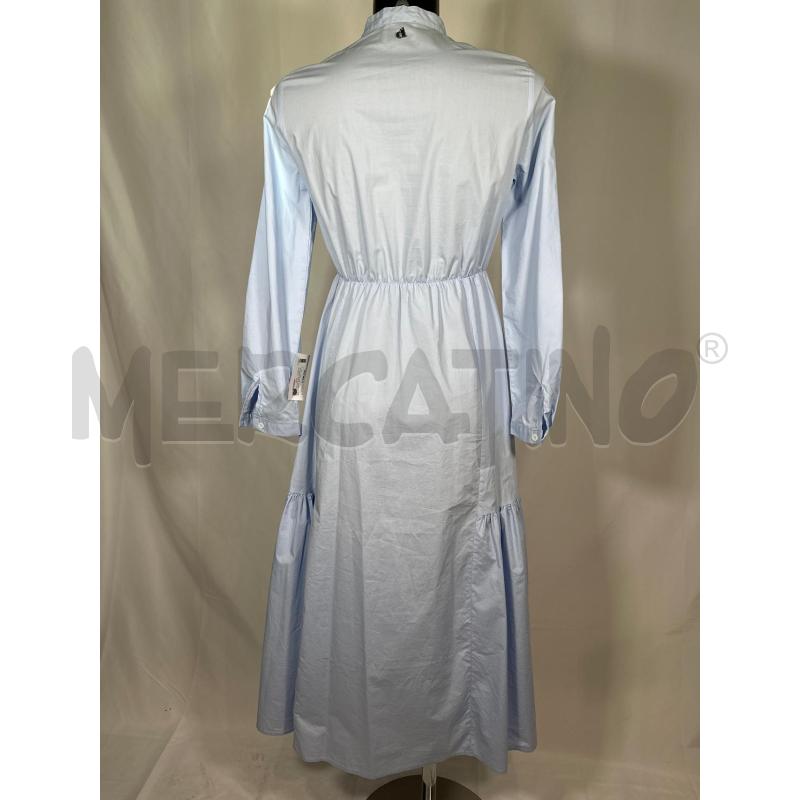 VESTITO D DIXIE AZZURRO LUNGO ZIP PETTO | Mercatino dell'Usato San maurizio canavese 3
