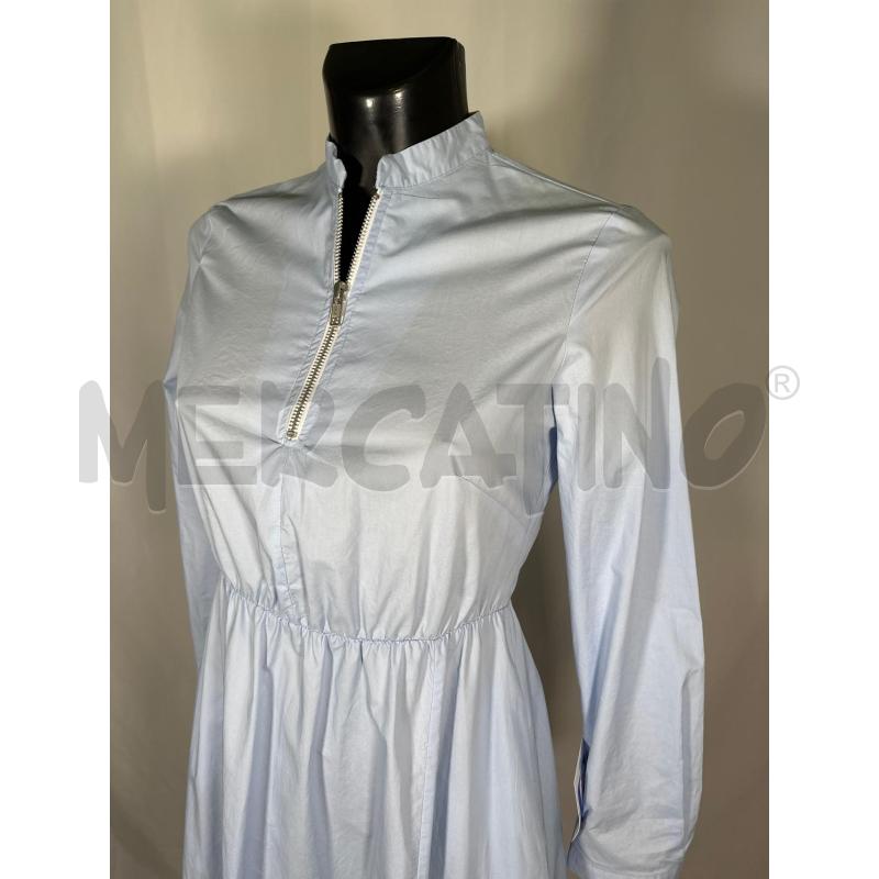 VESTITO D DIXIE AZZURRO LUNGO ZIP PETTO | Mercatino dell'Usato San maurizio canavese 4