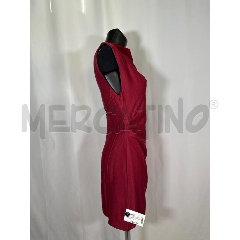 VESTITO D MNG ROSSO ARRICCIATURA  | Mercatino dell'Usato San maurizio canavese 2