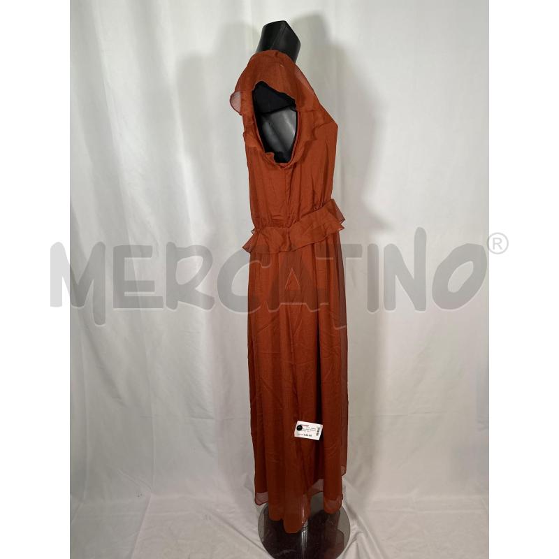 VESTITO D MNG TERRACOTTA LUNGO  | Mercatino dell'Usato San maurizio canavese 2