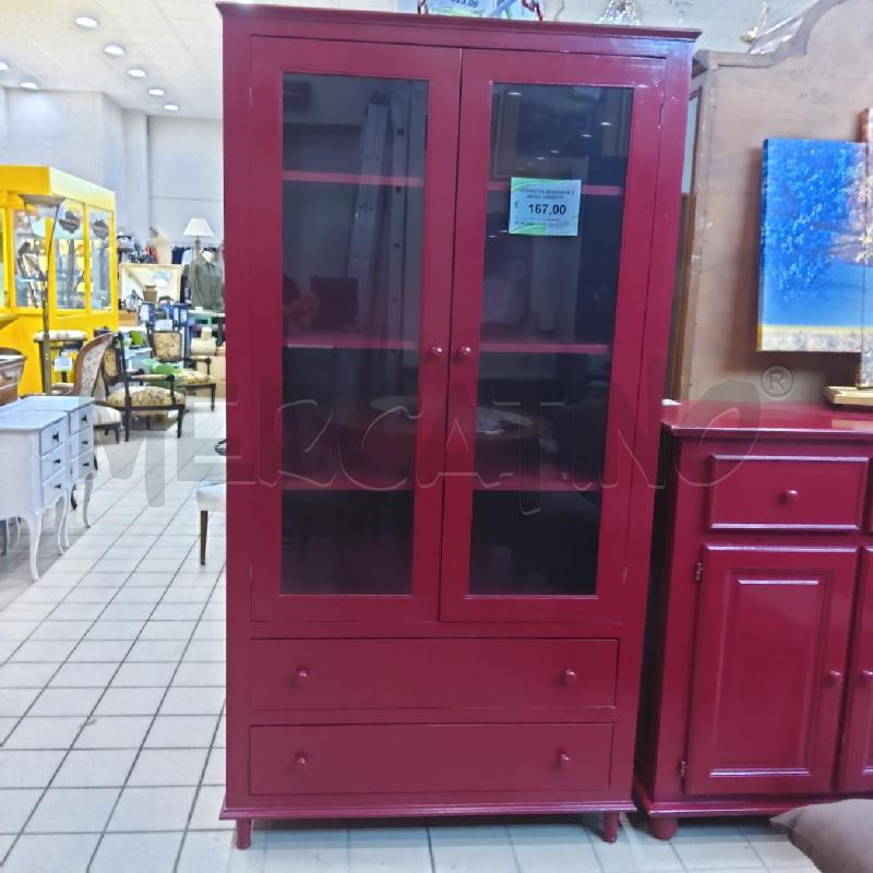 VETRINETTA BORDEAUX 2 ANTE/2 CASSETTI | Mercatino dell'Usato San maurizio canavese 1