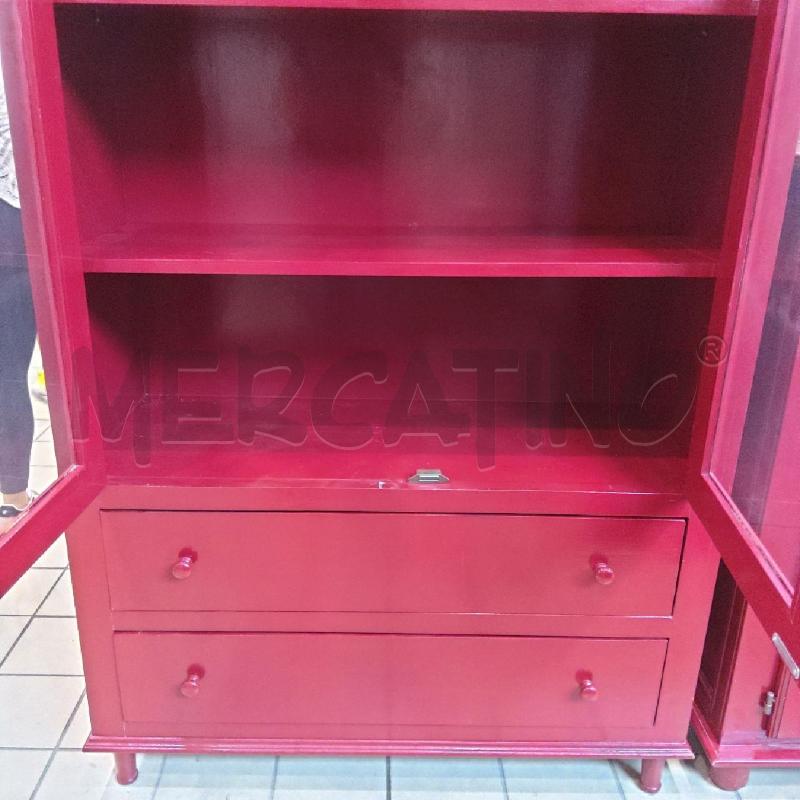 VETRINETTA BORDEAUX 2 ANTE/2 CASSETTI | Mercatino dell'Usato San maurizio canavese 4
