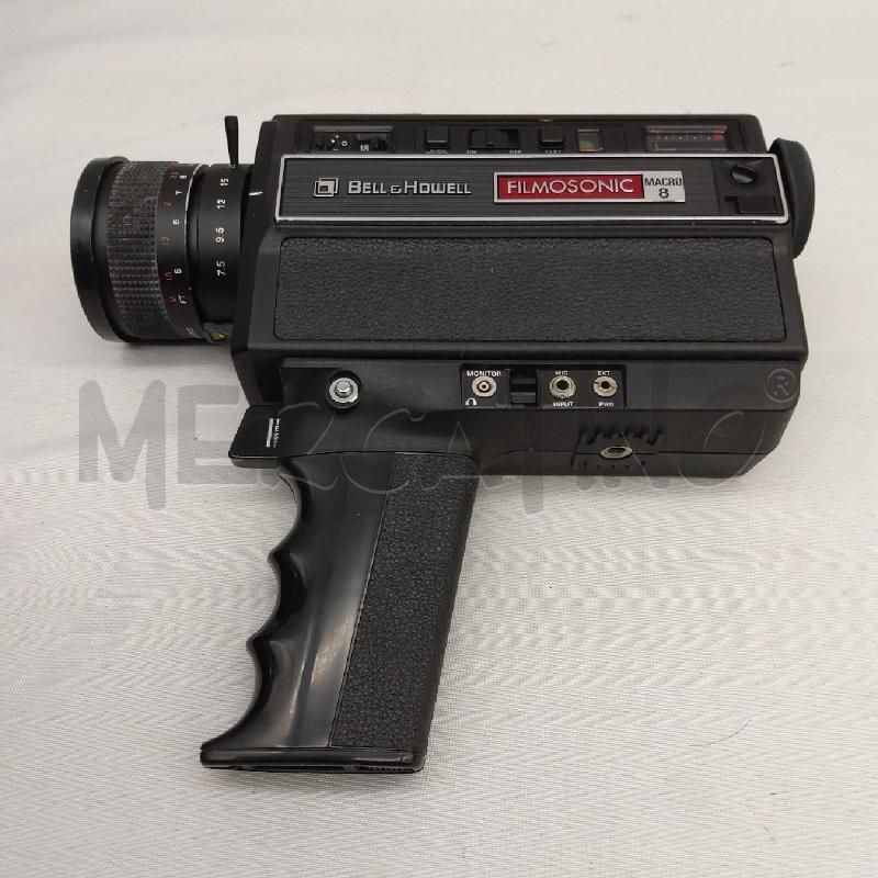 VIDEO CAMERA BELL&HOWELL 1238+MICR+CUSTO | Mercatino dell'Usato San maurizio canavese 3