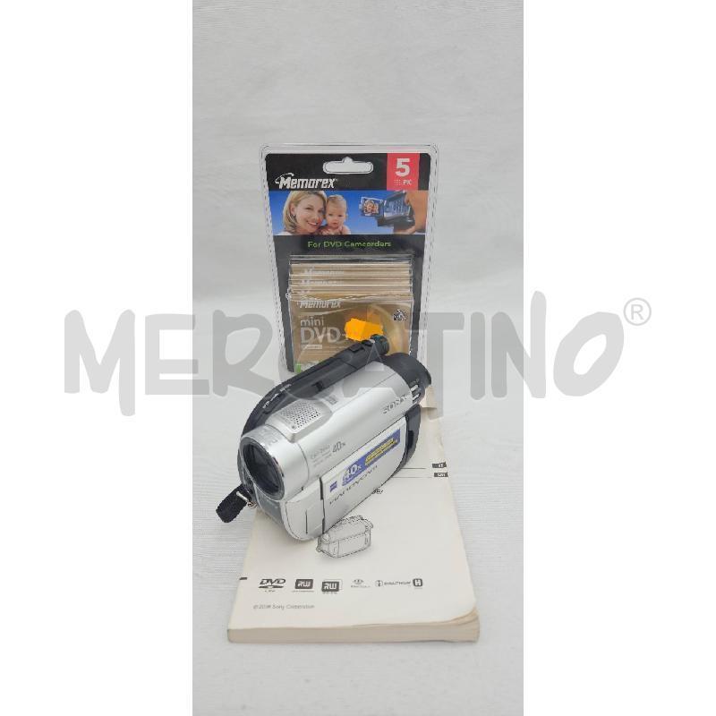 VIDEO CAMERA SONY HANDYCAM DCR-DVD110E | Mercatino dell'Usato San maurizio canavese 3