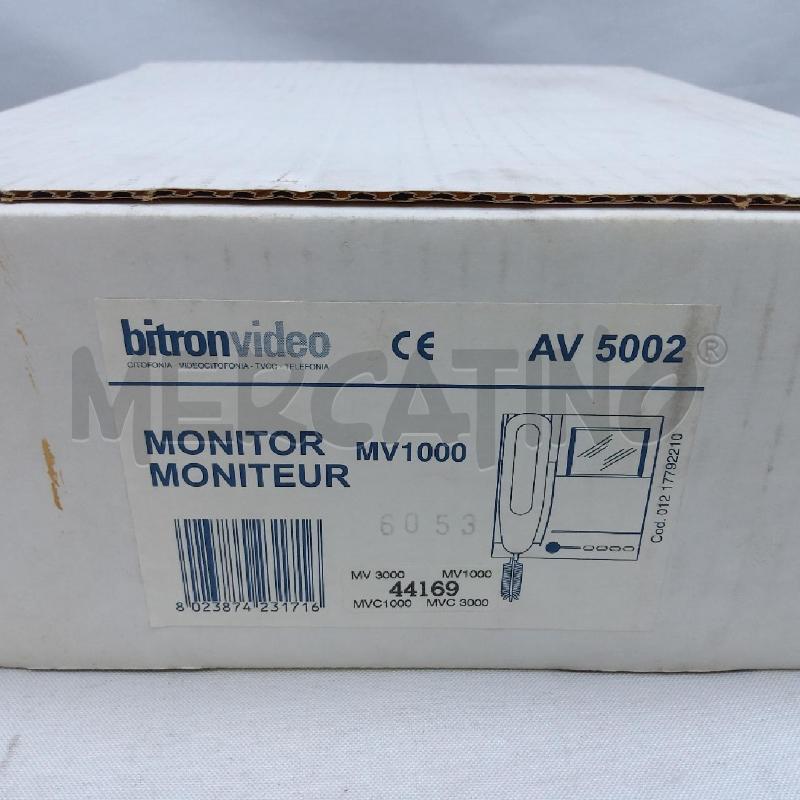 VIDEO CITOFONO BITRONVIDEO MV1000 AV 5002 | Mercatino dell'Usato San maurizio canavese 5