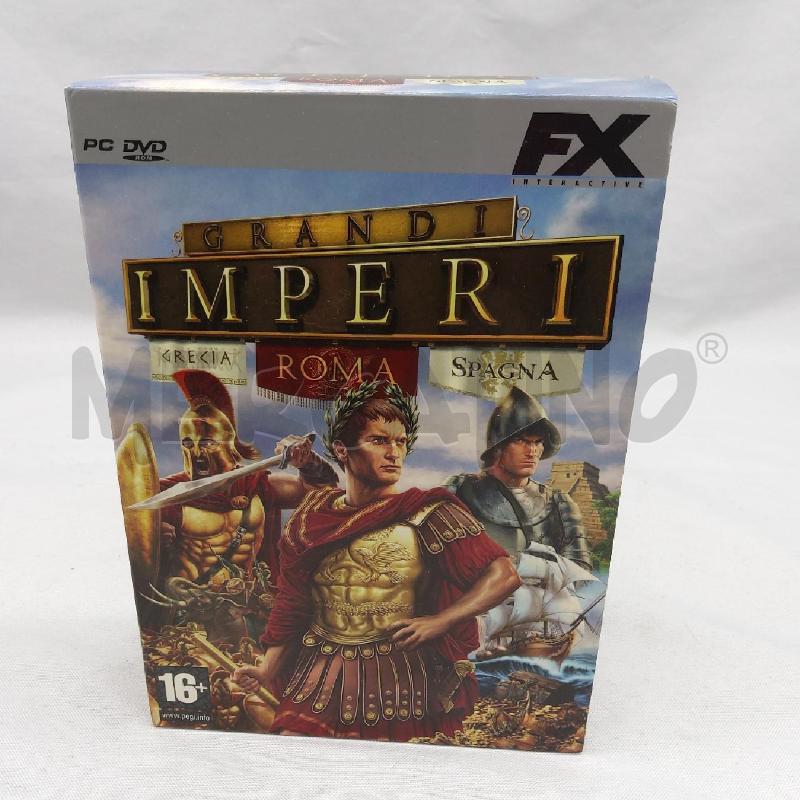 VIDEO GIOCO PC GRANDI IMPERI GRCIA ROMA SPAGNA | Mercatino dell'Usato San maurizio canavese 1