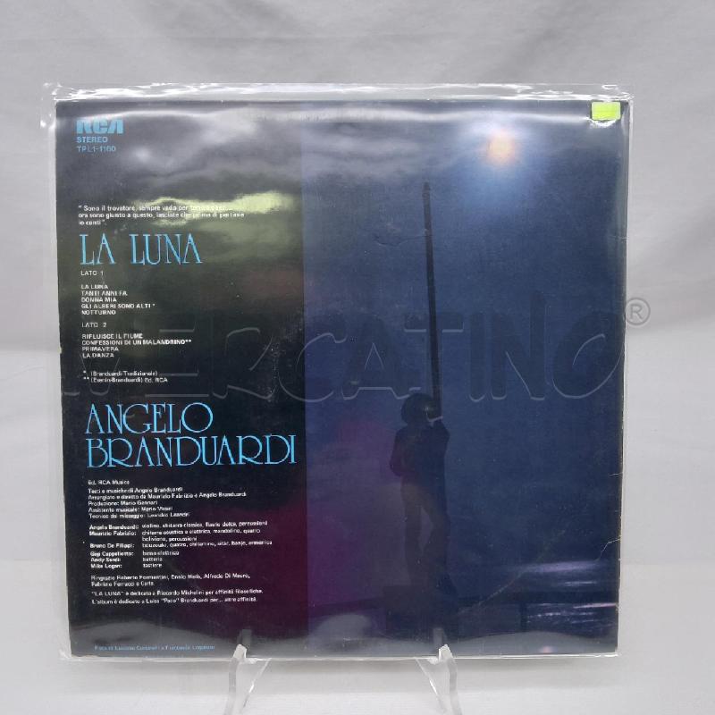 VINILE 33 GIRI ANGELO BRANDUARDI LA LUNA | Mercatino dell'Usato San maurizio canavese 2