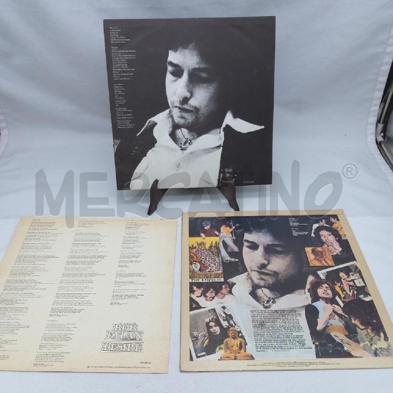 VINILE 33 GIRI BOB DYLAN DESIRE | Mercatino dell'Usato San maurizio canavese 3