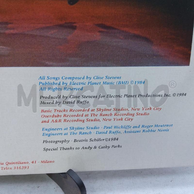 VINILE 33 GIRI CLIVE STEVENS&BRAINCHILD MYSYTERY MAN | Mercatino dell'Usato San maurizio canavese 3