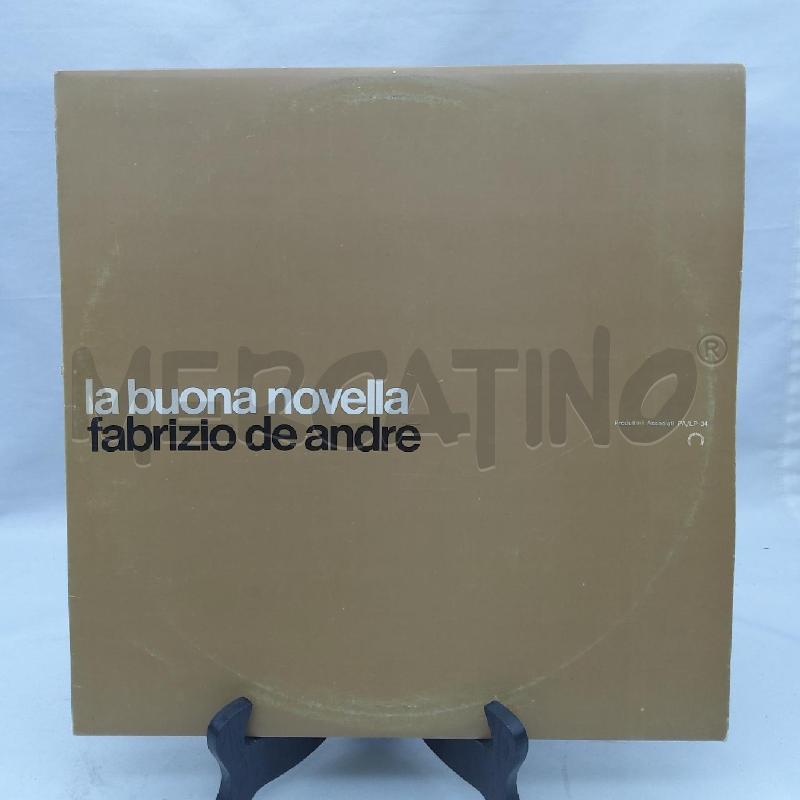 VINILE 33 GIRI FABRIZIO DE ANDRE' LA BUONA NOVELLA | Mercatino dell'Usato San maurizio canavese 1