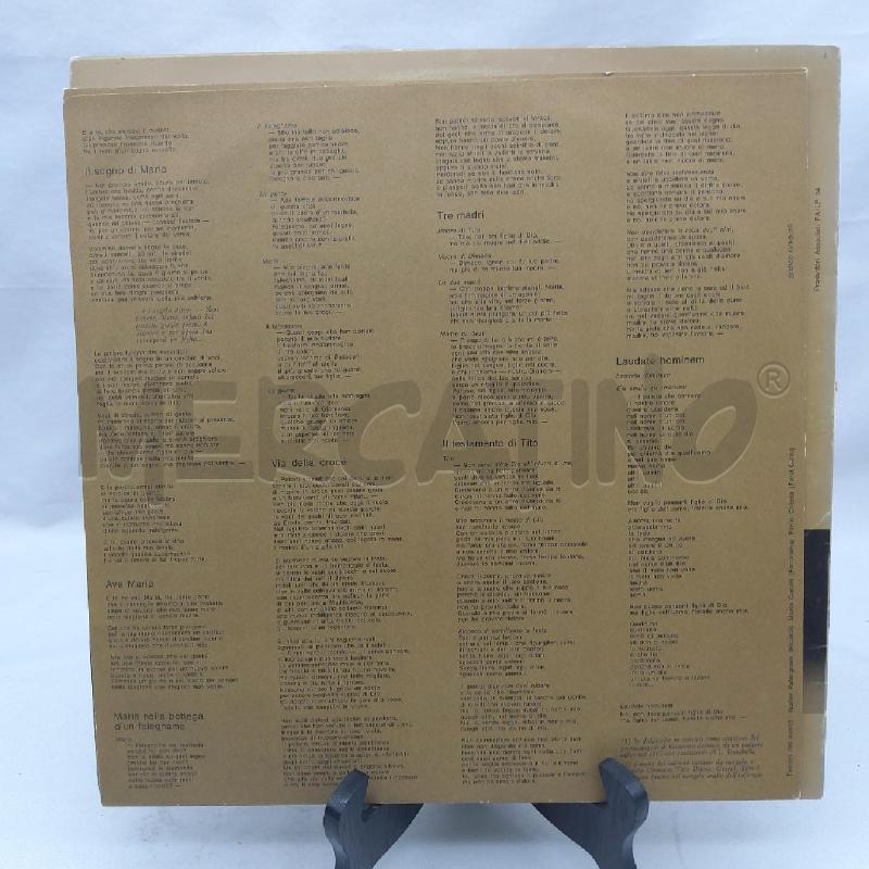 VINILE 33 GIRI FABRIZIO DE ANDRE' LA BUONA NOVELLA | Mercatino dell'Usato San maurizio canavese 3