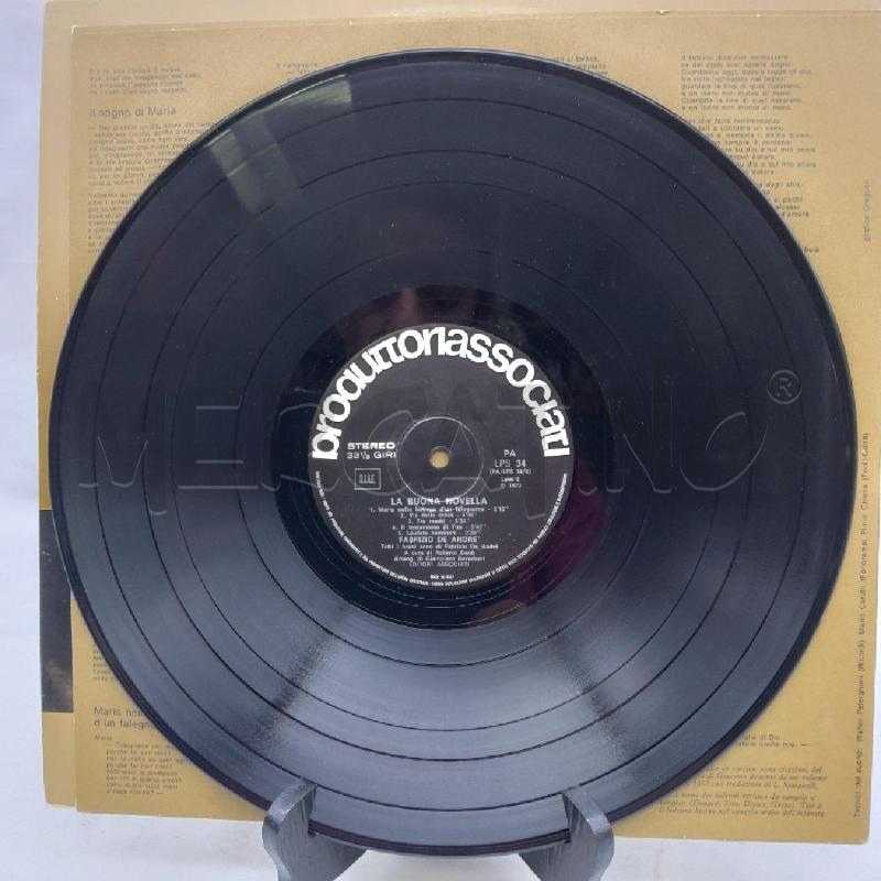 VINILE 33 GIRI FABRIZIO DE ANDRE' LA BUONA NOVELLA | Mercatino dell'Usato San maurizio canavese 4