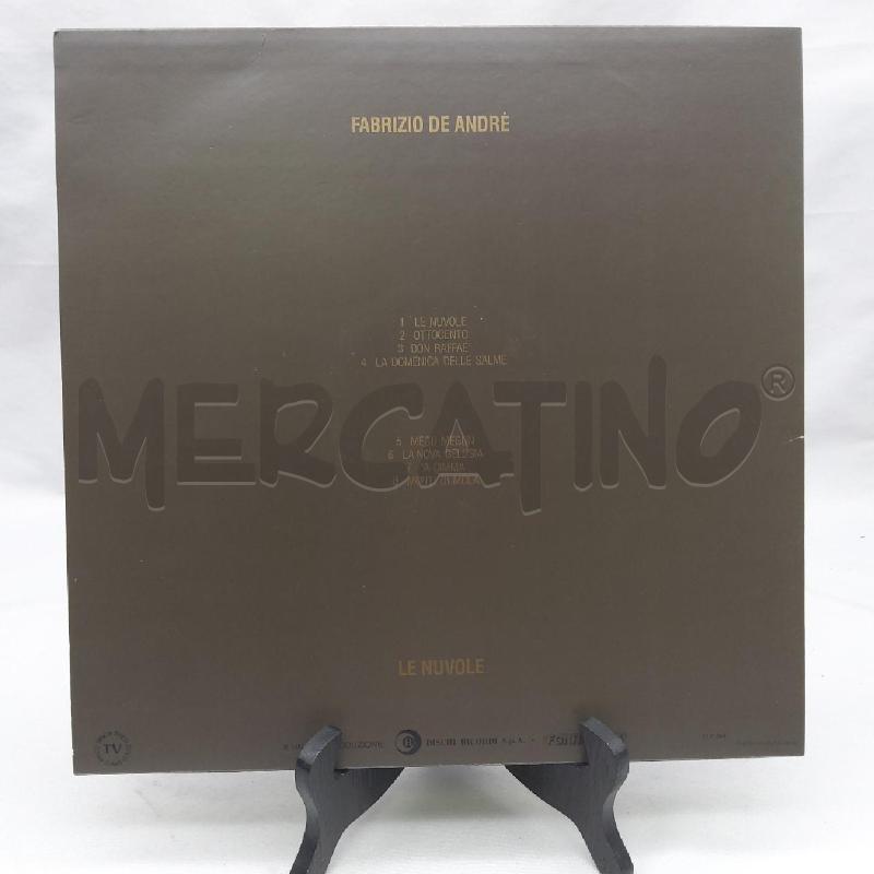 VINILE 33 GIRI FABRIZIO DE ANDRE' LE NUVOLE | Mercatino dell'Usato San maurizio canavese 2
