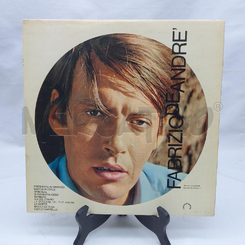 VINILE 33 GIRI FABRIZIO DE ANDRE' VOLUME 1 | Mercatino dell'Usato San maurizio canavese 1