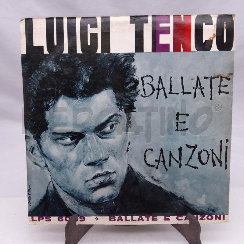 VINILE 33 GIRI LUIGI TENCO BALLATE E CANZONI | Mercatino dell'Usato San maurizio canavese 1