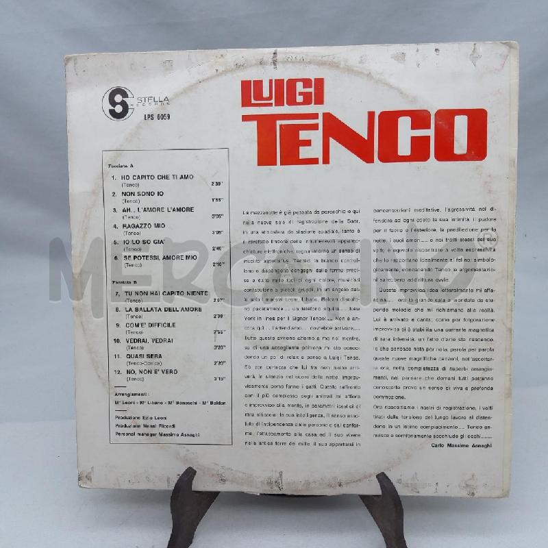 VINILE 33 GIRI LUIGI TENCO BALLATE E CANZONI | Mercatino dell'Usato San maurizio canavese 2