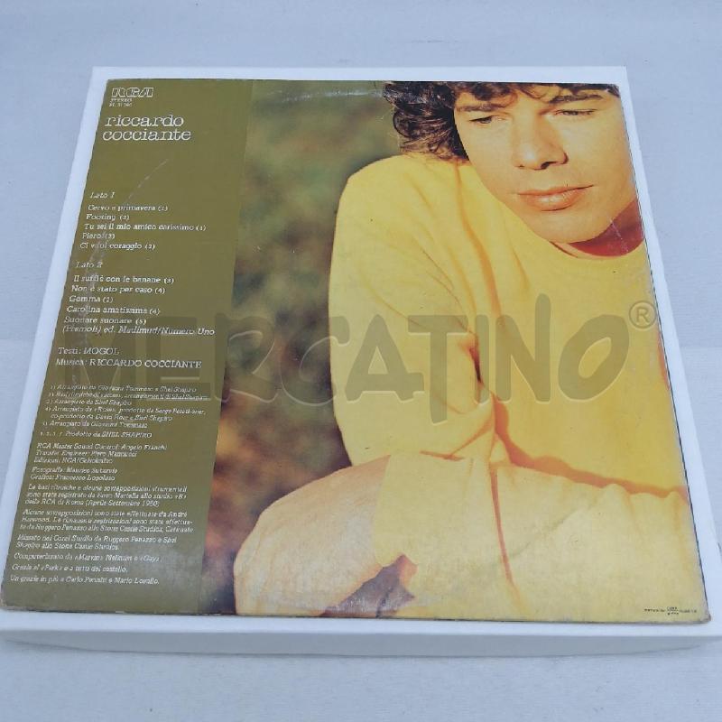 VINILE 33 GIRI RICCARDO COCCIANTE CERVO A PRIMAVERA | Mercatino dell'Usato San maurizio canavese 2