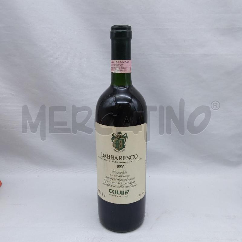 VINO DA ESPOSIZIONE BARBARESCO COLUE' MASSIMO ODDERO 1990 | Mercatino dell'Usato San maurizio canavese 1