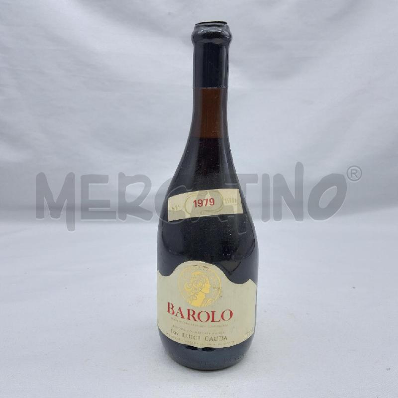 VINO DA ESPOSIZIONE BAROLO 1979 LUIGI CAUDA | Mercatino dell'Usato San maurizio canavese 1