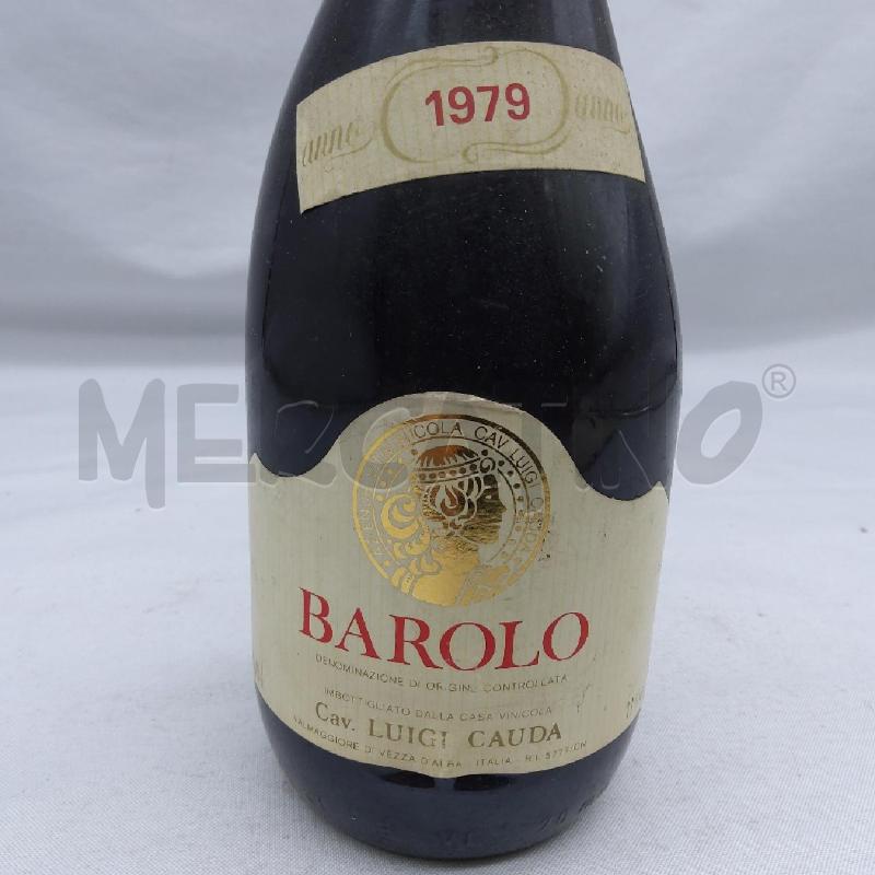 VINO DA ESPOSIZIONE BAROLO 1979 LUIGI CAUDA | Mercatino dell'Usato San maurizio canavese 2