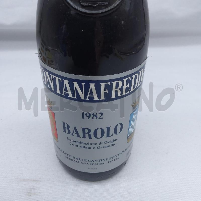 VINO DA ESPOSIZIONE BAROLO FONTANAFREDDA 1982 | Mercatino dell'Usato San maurizio canavese 2