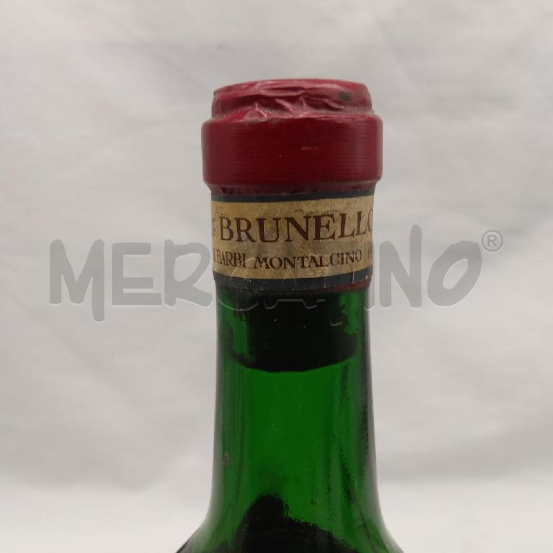 VINO DA ESPOSIZIONE BRUNELLO MONTALCINO 1967 FATTORIA DEI BARBI | Mercatino dell'Usato San maurizio canavese 5