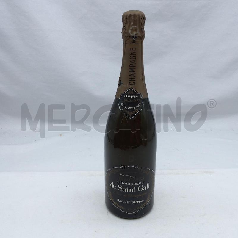 VINO DA ESPOSIZIONE CHAMPAGNE DE SAINT GALL 1973  | Mercatino dell'Usato San maurizio canavese 1