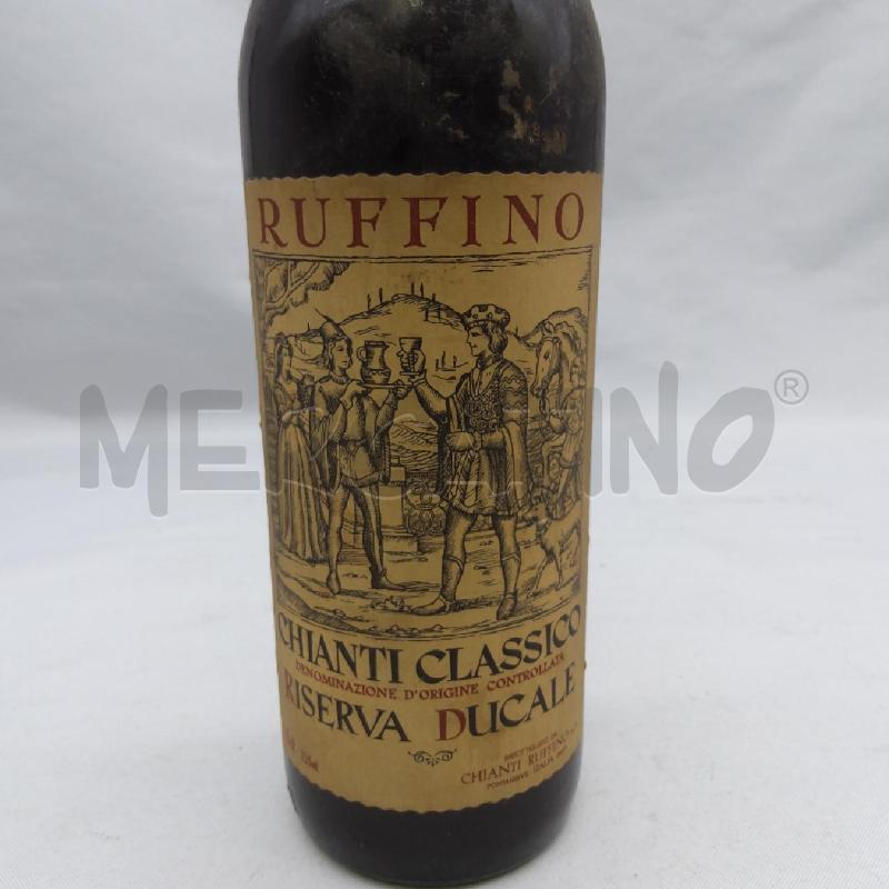 VINO DA ESPOSIZIONE CHIANTI CLASSICO RUFFINO RISERVA DUCALE 1974 | Mercatino dell'Usato San maurizio canavese 2