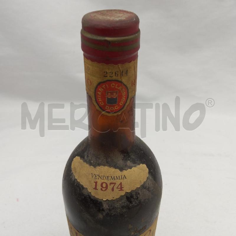 VINO DA ESPOSIZIONE CHIANTI CLASSICO RUFFINO RISERVA DUCALE 1974 | Mercatino dell'Usato San maurizio canavese 3