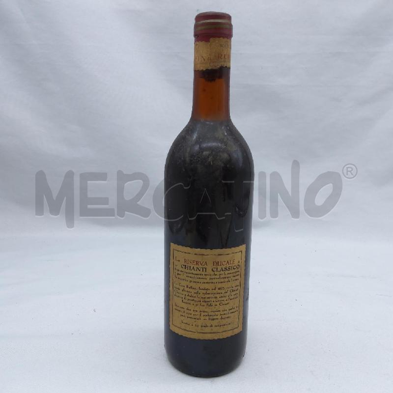VINO DA ESPOSIZIONE CHIANTI CLASSICO RUFFINO RISERVA DUCALE 1974 | Mercatino dell'Usato San maurizio canavese 4